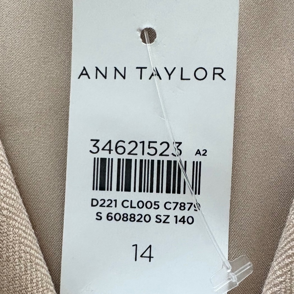 LAST CHANCE: Ann Taylor Collared Belted Dress